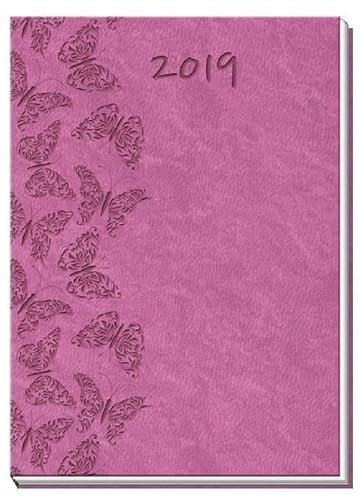 Taschenkalender A7 Soft Touch Rot 2019 Taschenterminer Buchkalender
