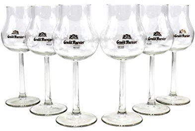 Grand Marnier Nosing Glas Gläser Set - 6x Nosing Gläser 2/4cl geeicht