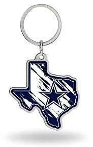 Rico Industries NFL Dallas Cowboys State Shape Schlüsselanhänger