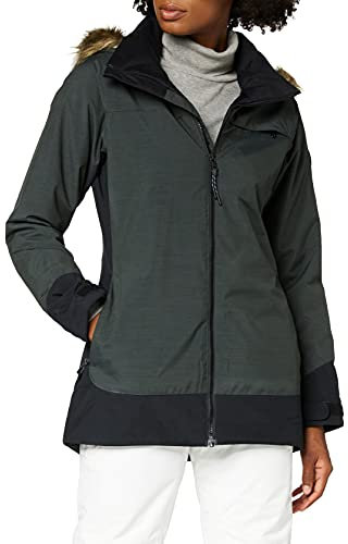 Burton Damen Snowboard Jacke Lelah, True Black Heather, XL, 20541100001