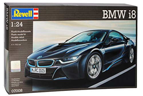 B-M-W I8 Coupe Schwarz Ab 2013 07008 Bausatz Kit 1/24 Revell Modell Auto