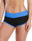BUBBLELIME XS-XXL Sexy Booty Yoga-Shorts, Lauf-Shorts, Damen, Workout, Fitness, Active Wicking UPF30+, Yoga, Bauchkontrolle, Bwhb030 Blue_black, X-Klein
