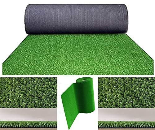 Totò Piccinni Prato Sintetico 7mm Manto erboso Finta Erba Giardino Tappeto Varie Misure Disponibili (1x25 Metri)