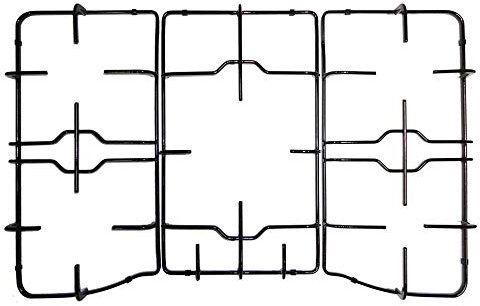 Franza - Kit 3 griglie in ferro smaltato nero lucido per Franke per cucina piano cottura Trend 5 fuochi -1981553-1981552 - 1981551 - P1561/KIT
