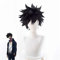 Anime My Hero Academia Dabi Perücke Cosplay Kostüm Boku No Hero Academia Kurzes schwarzes Kunsthaar Halloween Party Perücken + Perücke Cap