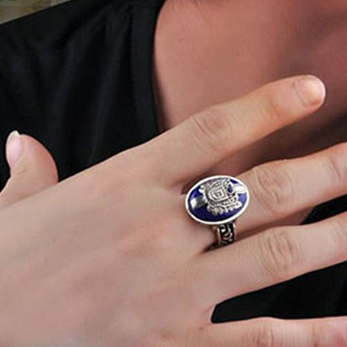 jieGorge Rings for Women , Diaries Salvatore Damon Stefan finger Family RING , Gifts for Women and Girls (As Show)