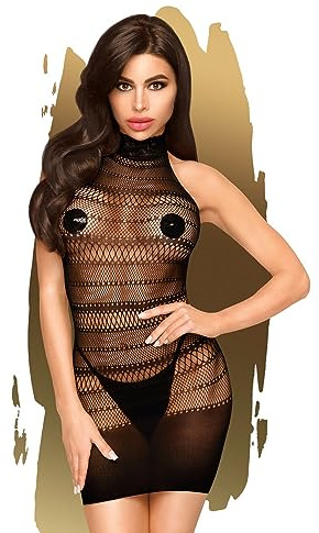 PENTHOUSE Epic night Netz-Kleid | Dessous | Erotik | Dessous Damen Sexy Unterwäsche | Sexy Dessous für Damen für Sex | Unterwäsche Frauen | Reizwäsche | Lingerie | Für Erwachsene