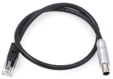 HangTon - Cavo di trasferimento dati Ethernet maschio a RJ45, 8 posizioni, per fotocamera Phantom VEO 4K ad alta velocità (50 cm)