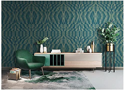 ZZDXL Wallpaper Sage Green Wallpaper for Bedroom Adults,3D Wallpaper for Living Room Modern Minimalist Non-Woven Wallpaper Embossed Wall Paper Roll Kids Wallpaper Boys Girls