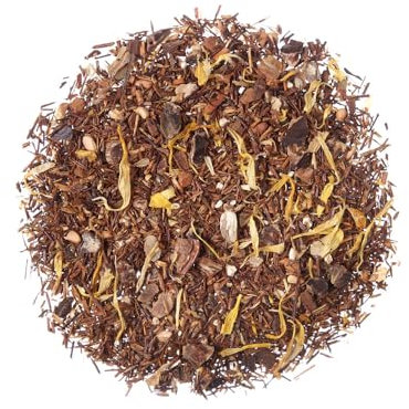 TEA SHOP - Rooibos Portuguese Delight 250g - 125 Tazas - Formato a Granel - En Hojas - Infusiones Sin Teína - Infusión Dulce y Cremosa - Isotónico y Revitalizante