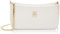 Tommy Hilfiger Damen Umhängetasche TH Timeless Chain Crossover Klein, Beige (Weathered White), Einheitsgröße