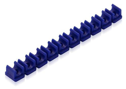 Schlauchklemmenleiste RKPB 10 (1 Riegel) Ø innen 9-10 mm Rohrhalter Kunststoff