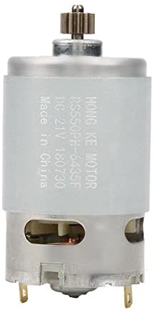 Artillery Motor Eléctrico,Motor de CC industrial de 12 dientes de dos velocidades para accesorios de taladro eléctrico de máquinas de herramientas eléctricas (21V)