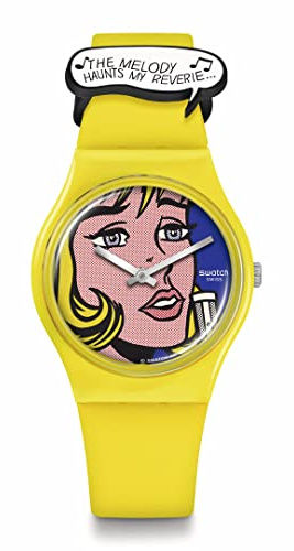 Swatch Men's Clock Reverie von Roy Lichtenstein, The Watch (Ø 34 mm)
