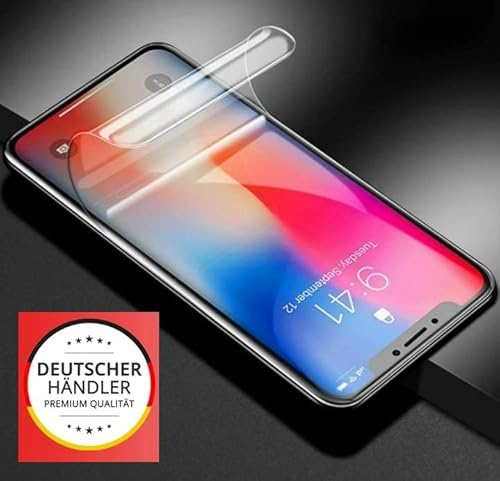 iPhone 14 Serie Hydrogel Panzerfolie Displayschutz Selbstreparierend (Für iPhone 14, 2X Stück)