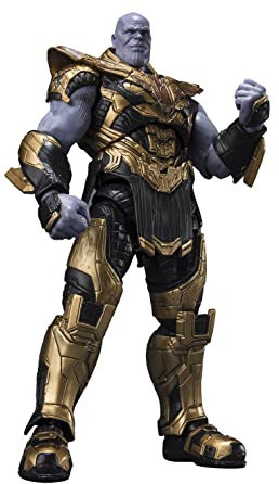 BANDAI Tamashii Nations Avengers Endgame - Thanos (5ans Plus tard) - Feige S.H. Figuarts 19cm