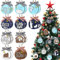 Soaoo 20 Stück Weihnachtskrippe Ornament 3D Hängende Holz Religiöse Weihnachtsbaumschmuck Geburt von Jesus Holz Vintage Christliche Weihnachtsdekoration für Baum Zuhause Indoor Outdoor