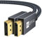 IVANKY Cable DisplayPort 1.4 2m, 8K@60Hz, 4K@165Hz, 2K@240Hz, DP 1.4 Cable compatible con HDR10, FreeSync, G-Sync, DTS-HD, 32,4 Gbps DSC1.2, adecuado para monitor de juegos tarjeta gráfica - Gris