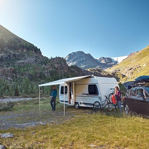 Thule Omnistor 6300 Markise weiß, 450cm, Mystic Grey