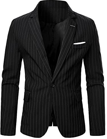 Herren-Arbeitsanzug für Business, formelle Hochzeit, Bankett, lässig, Premium-Stretch, schmale Knopftasche, klassische Passform, Winter-Arbeitsanzüge, Schwarz , M