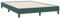 vidaXL Cadre de lit sans Matelas Vert foncé 140x220 cm Velours, lit, sommier, lit en Velours, Meuble de Chambre à Coucher, lit Double, lit rembourré