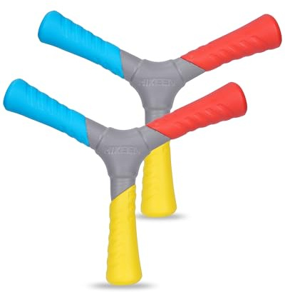 BOOSTEADY Reactive Catch Trainer 2/4 Stück Hand-Augen-Koordination Trainingsgerät aus Eva für Steigert Beweglichkeit, Reflexe und Entscheidungsgeschwindigkeit, Indoor/Outdoor Sportspiele (2 Stück)