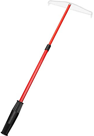 Toyvian Rastrillo Telescópico para Fichas De Póker para Jugadores, Tamaño Compacto, Color Rojo, Herramienta Práctica para Recoger Fichas Juegos De Mesa y Torneos De Póker