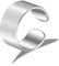 ALEXCRAFT Chunky Ring Silber 9 Damen Frauen Matt Gebürstet Herren Offene Verstellbare für Frauen Freundin Mama Mädchen Valentinstag Breite 10MM