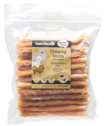 Beeztees Kaustange Huhn, Hundesnack, Value Packung, 40