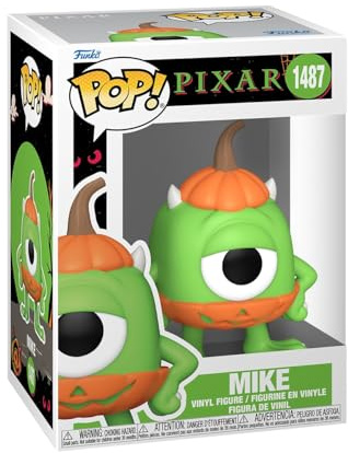Funko POP! Disney Pixar: Halloween - Mike Wazowski | Offizielles Cartoon/Animation Merch - Vinyl Sammelfigur als Regal Deko - Geschenkidee zum Geburtstag für Fans und Sammler