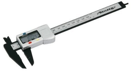 Neilsen CT2305 6in Composite Calliper, Dual Scale Vernier Gauge, Imperial/Metric, Inner/Outer Diameter & Depth Measurement