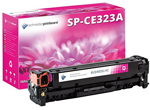 schneiderprintware Toner kompatible, als Ersatz für CE323A Magenta für HP Laserjet Pro CM1415fn CM1415fnw CP1525 CP1525n CP1525nw