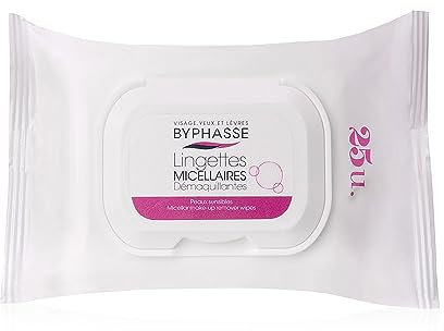 Lingettes démaquillantes solution micellaire peaux sensibles 25u.