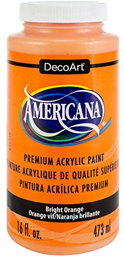 Deco Art Americana Acrylics, Bright Orange, One Size