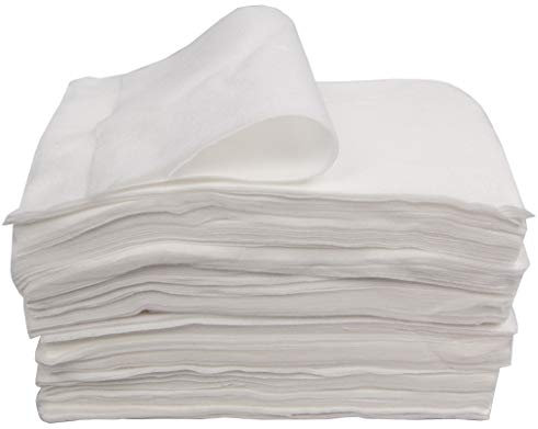 AMF Life Toallitas limpiadoras para arma, A4, 300 unidades, arma Lavado, arma Cuidado, gamuza limpiadora, Wiper, Multi de calibre, fieltro, color blanco