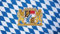 Flagge Fahne Bayern mit Löwen Staatswappen 90x150 cm Hissfahne Wappen Fahnen