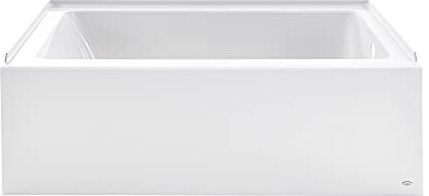 American Standard 2946102.020 Studio 60 x 32-Inch Alcove Bathtub, Right-Hand Drain, White