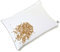 NATURECA Cojín de espelta 30 x 40 cm, almohada de viaje para el cuello, almohada con funda de algodón 100%, con relleno de espelta para un sueño reparador