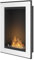 SimpleFire Bioethanol Fireplace Frame 550 Built-in White with Glass