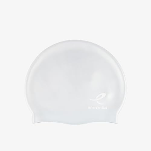energetics SIL Unisex Kinder Badekappe, Silver, One Size