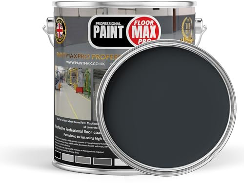 PaintMax Industrial PU150 Polyurethane Dark Grey Ral 7016 Floor Coating 20 Litre
