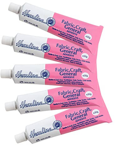 Hemline Textilkleber 30g pro Tube/inkl. 3 Düsenaufsätze (5)