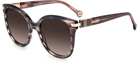 CAROLINA HERRERA Brille HER 0134/S Größe 55-21 mm Rosa Horn