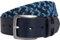 Hackett London Herren Multi para Plait BLT Gürtel, blau (Marineblau), L