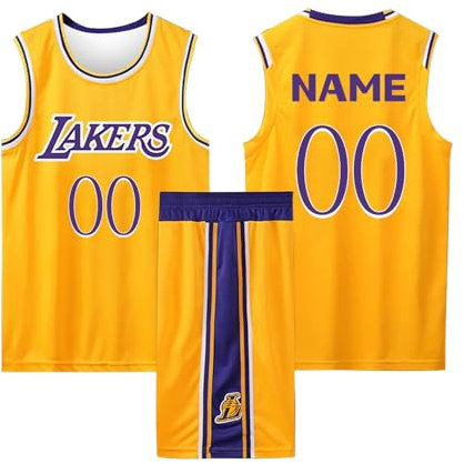 Maglia Allenamento Basket Personalizzabile Personalizzato Completo da Basket con Qualsiasi Nome, Numero e Squadra Maglia Basket Bambino Personalizzabile Maglia Basket PersonalizzabileC149