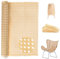 QGGTQG Rattan Gurtband 40 x 100cm Cane Webbing Wiener Geflecht Stuhl Möbel Wasserdicht Kunststoff Breite für DIY Handwerk, Heimdekoration