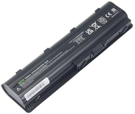 BATTREVO 56Wh/5200mAh MU06 MU09 593553-001 593554-001 593562-001 636631-001 Batteria per HP Compaq Presario CQ42 CQ43 CQ56 CQ57 CQ58 CQ62 CQ72 DV6 DV7 G62 G72 G6 G7 G56 DM4
