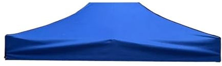 VINCINEY Toile pour Tonnelle Tissu de Toit de Gazebo remplaçable, imperméable, for Tente, auvent de Patio extérieur, Tissu Oxford, Couverture de Protection UV(2x3meter Blue)