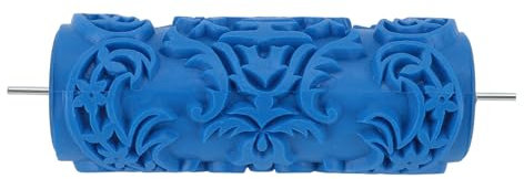 Rouleau de Peinture à Motifs, Rouleau de Texture en Caoutchouc pour Décoration Murale, Projets de Bricolage en Caoutchouc 15x6x6cm