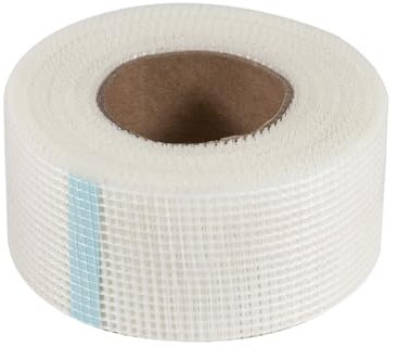 Thermopanel IJT45 Tile Backer Board and Drywall Joint Tape - 48mm x 45m, Self-Adhesive, Durable Fibreglass Mesh for Strong Joints and Easy Repairs
